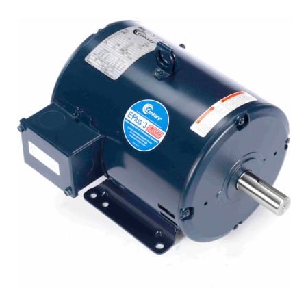 A.O. Smith Century General Purpose Three Phase ODP Motor, 5 HP, 1755 RPM, 208-230/460V, ODP E219M2